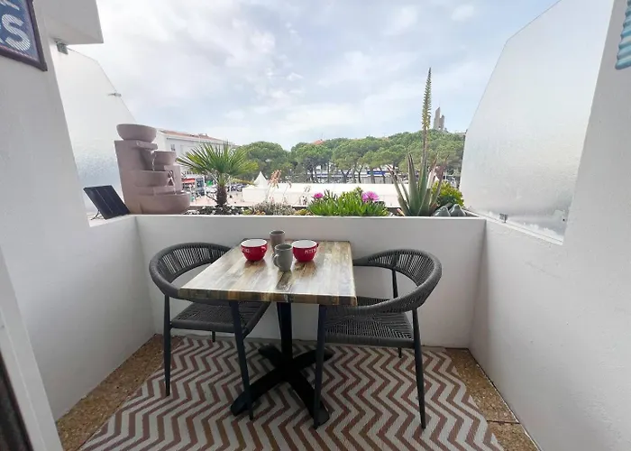 Le Rivage, Balcon & Wifi En Centre-ville, Apartment